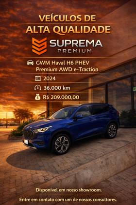 GWM HAVAL H6 1.5 PHEV PREMIUM AWD E-TRACTION